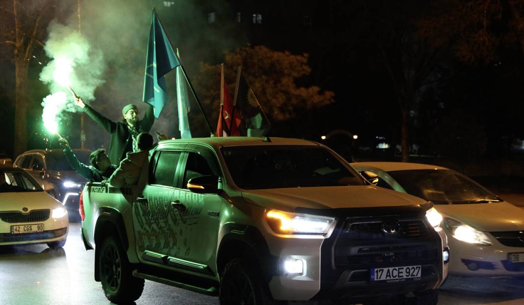 Konya'da sokaklarda aynı öfke! Yüzlerce araçlık konvoy bunun için tek yürek oldu 6